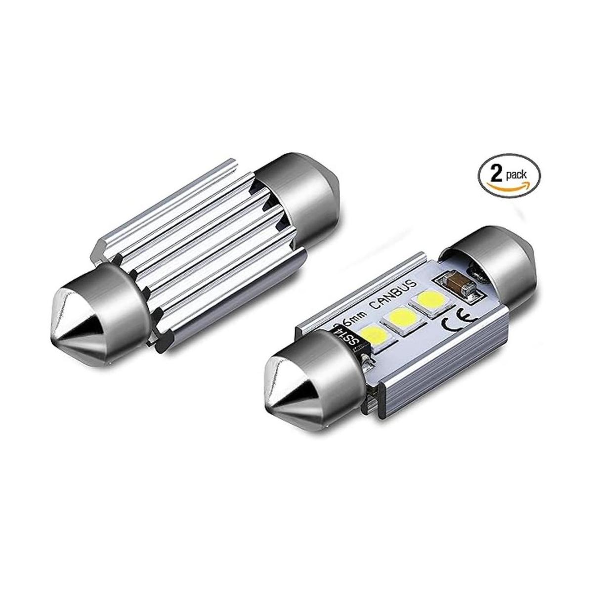 Alla Lighting CANbus Bombilla LED de 1.220 in Festoon