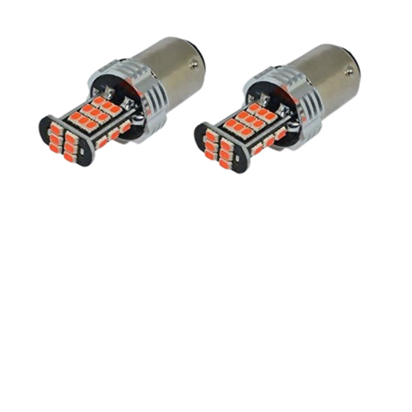 Alla Lighting Super Bright BA15S 1156 Bombillas LED rojas_1