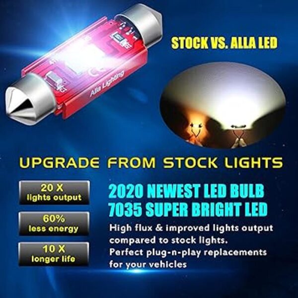 Alla Lighting Xtreme Bombillas LED de repuesto para_2