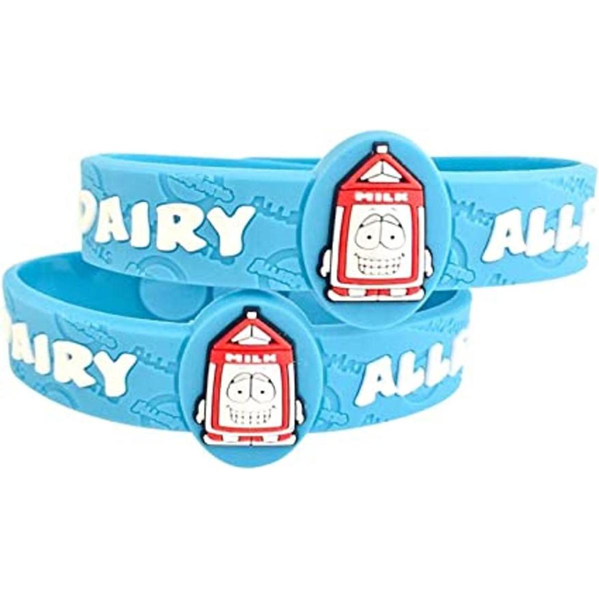 AllerMates Alergia Pulsera Pint Alergia a lácteos