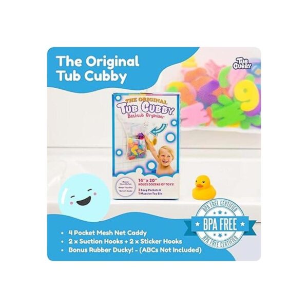 Almacenamiento original de juguetes para bañera soporte_2