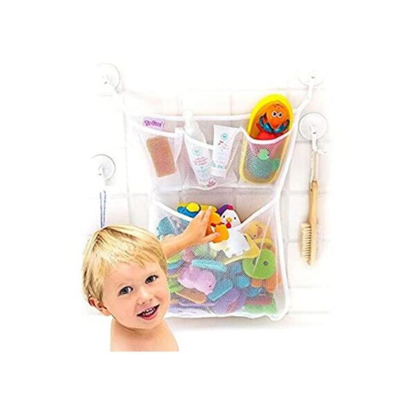 Almacenamiento original de juguetes para bañera soporte_1