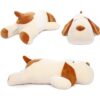 Almohada de felpa para perro peluche suave para perro_2