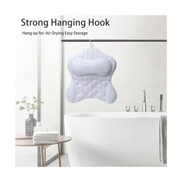 Almohada de baño almohada para bañera de apoyo cuello_5