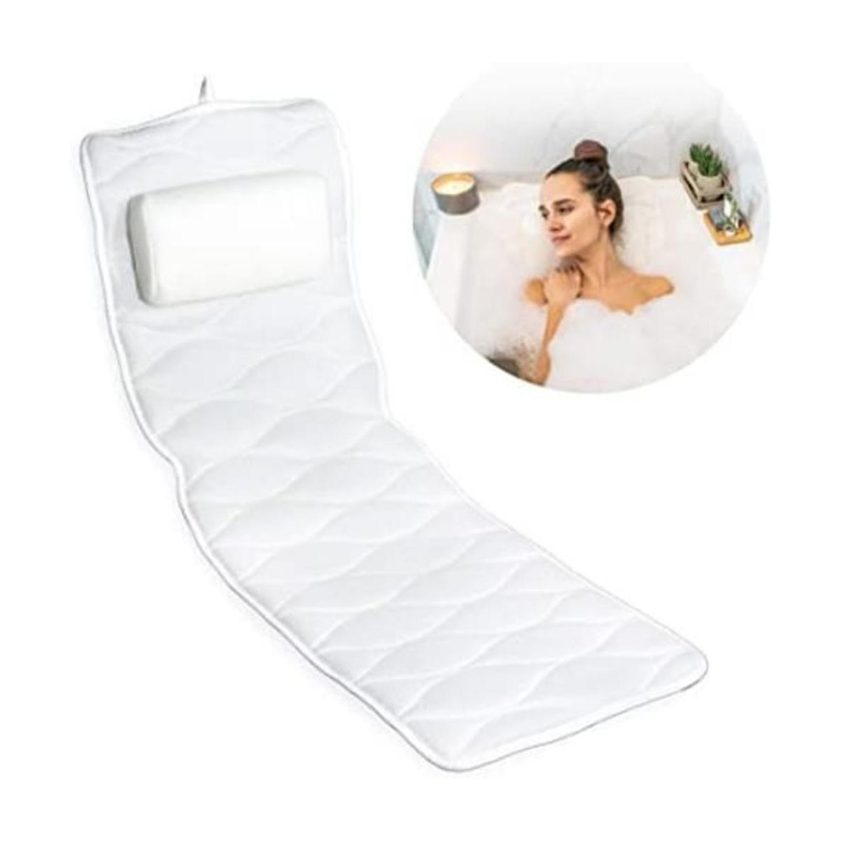 Almohada de baño de cuerpo completo para bañera almohadas