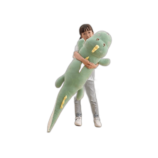 Almohada de juguete de peluche de dinosaurio de 47.2_1