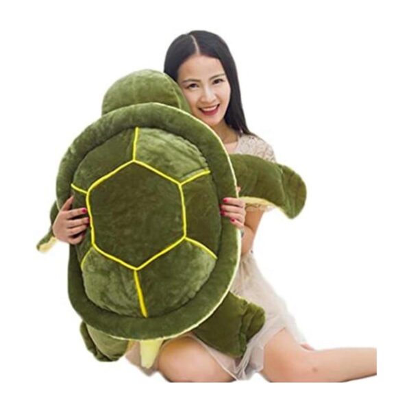Almohada de peluche de tortuga marina juguete de peluche_1