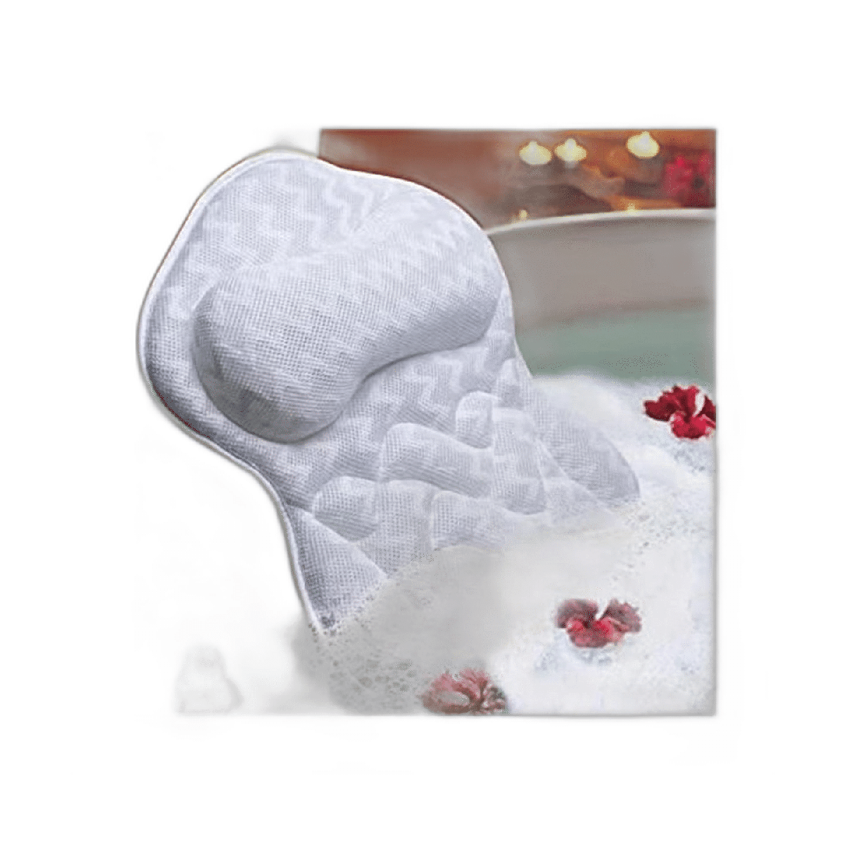Almohada de baño almohada para bañera de apoyo cuello