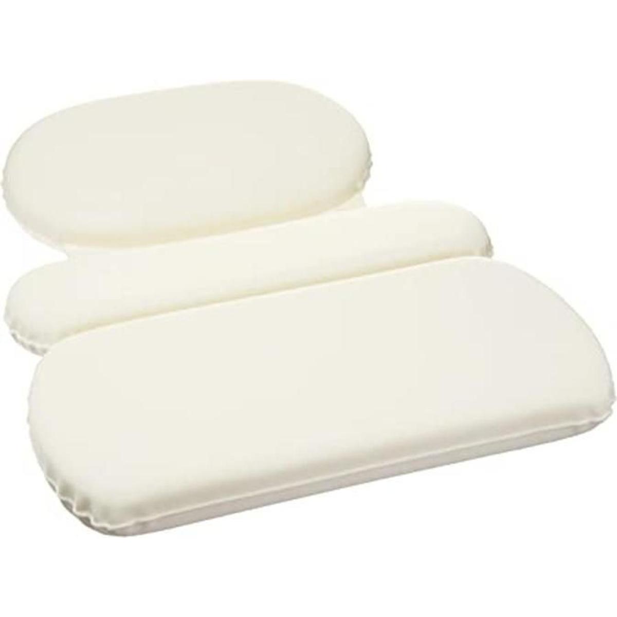 Almohada de cuello para bañera con ventosas impermeable