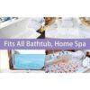 Almohada de baño almohada para bañera de apoyo cuello_4