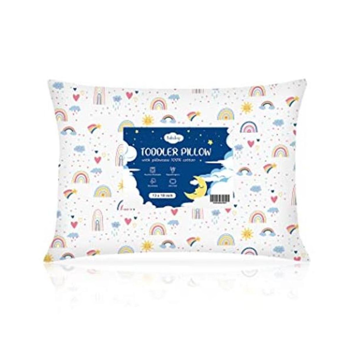 Almohada para niños pequeños almohadas suaves de 13 x 18