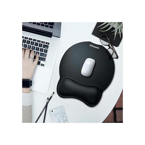 Almohadilla para el mouse Gimars mejorada redondeada y_3