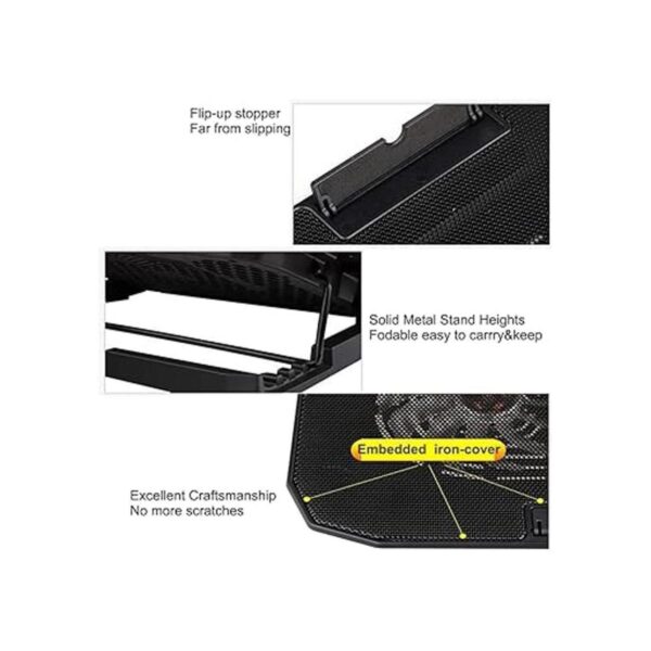 Almohadillas de enfriamiento. Negro_6