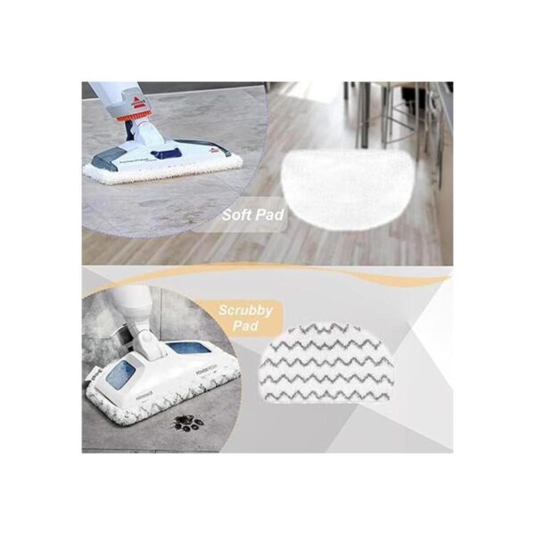 Almohadillas lavables de repuesto para mopa de vapor_2