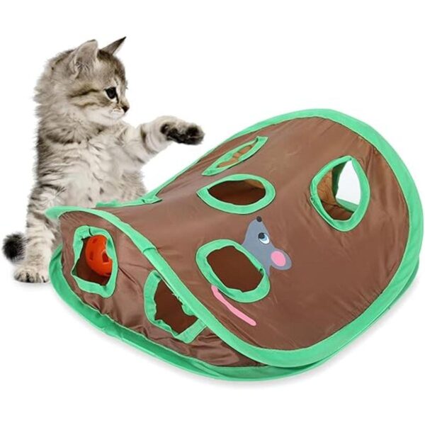 Alnicov 9 juguetes interactivos para gatos con agujero de_2