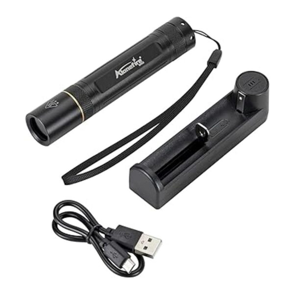 Alonefire SV003 Linterna UV portátil recargable de 10 W_6