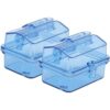 Alomejor 2 juegos de caja receptora de radio impermeable_2