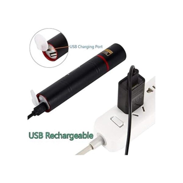 Alonefire SV16 5W LED UV linterna 365nm USB recargable_4