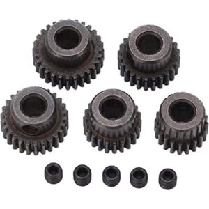 Alomejor Juego de 5 engranajes de motor 48DP de acero 20T_1