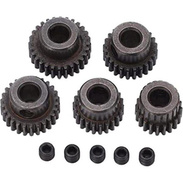 Alomejor Juego de 5 engranajes de motor 48DP de acero 20T_1
