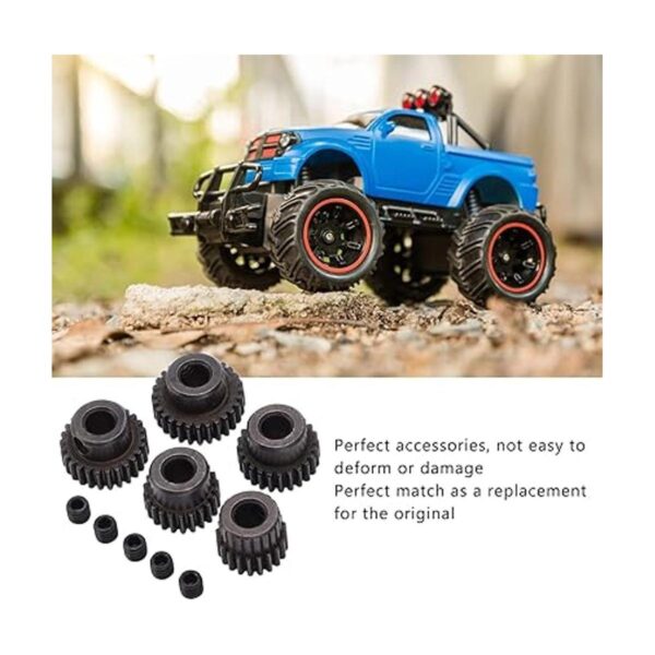 Alomejor Juego de 5 engranajes de motor 48DP de acero 20T_2