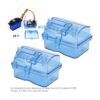 Alomejor 2 juegos de caja receptora de radio impermeable_5