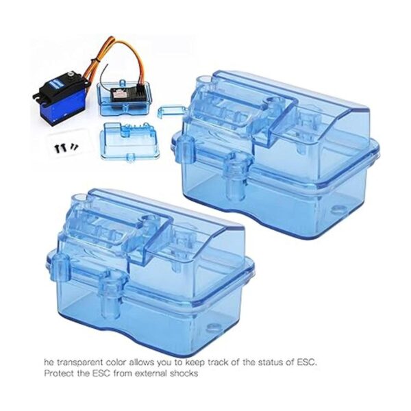 Alomejor 2 juegos de caja receptora de radio impermeable_5