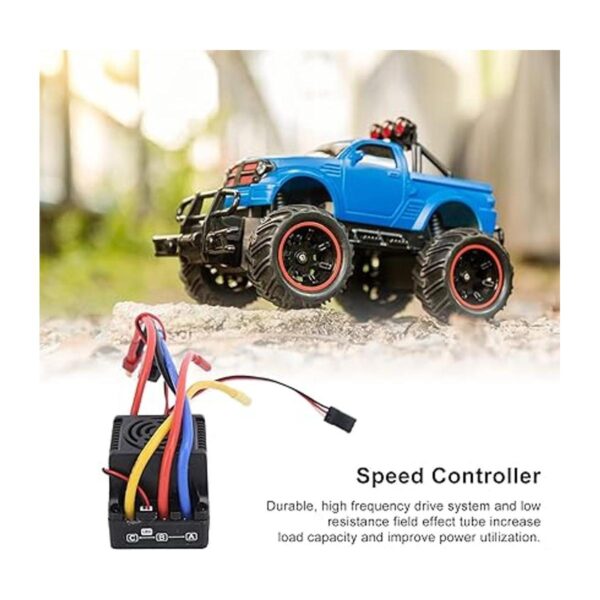 Alomejor RC Car 80A ESC impermeable buena disipación de