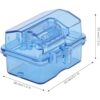 Alomejor 2 juegos de caja receptora de radio impermeable_3