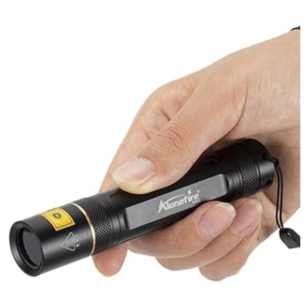 Alonefire SV003 Linterna UV portátil recargable de 10 W_3