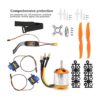 Alomejor Helicóptero Juego de alas fijas 2217 KV1100