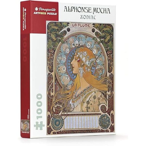 Alphonse Mucha Zodiac 1000 piezas rompecabezas granada_1