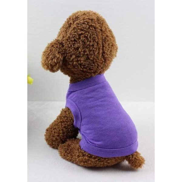 Alroman Camisas para perros chaleco blanco ropa para_2