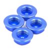 Alta velocidad RC World Tuercas de ruedas Tapa Azul para_3