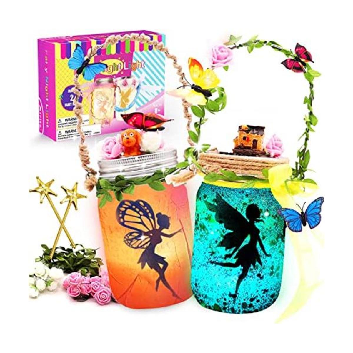 Alritz Kit de manualidades de linterna de hadas regalo