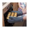 Alselo Guantes de cocina de silicona resistentes al calor_4