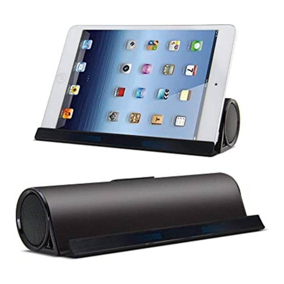 Altavoces Bluetooth inalámbricos soporte de tableta para
