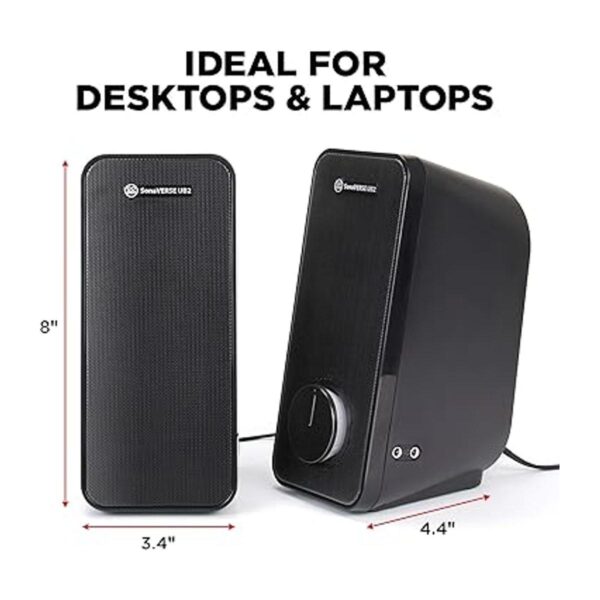 Altavoces de ordenador GOgroove SonaVERSE UB2 Multimedia_5