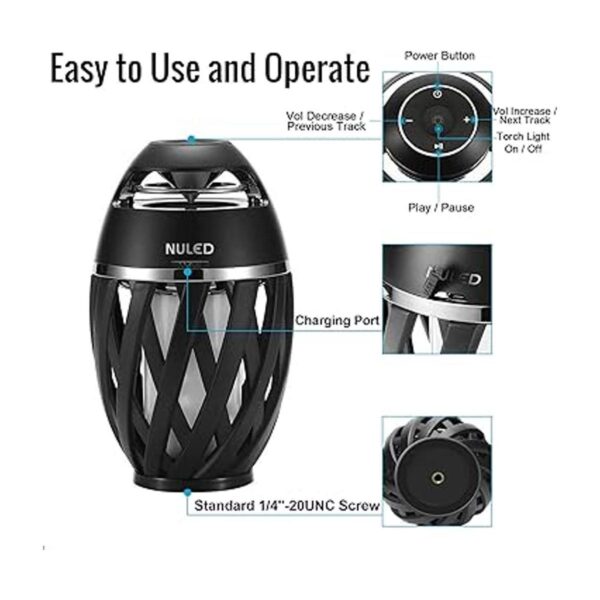 Altavoces Bluetooth para exteriores altavoces de llama_2