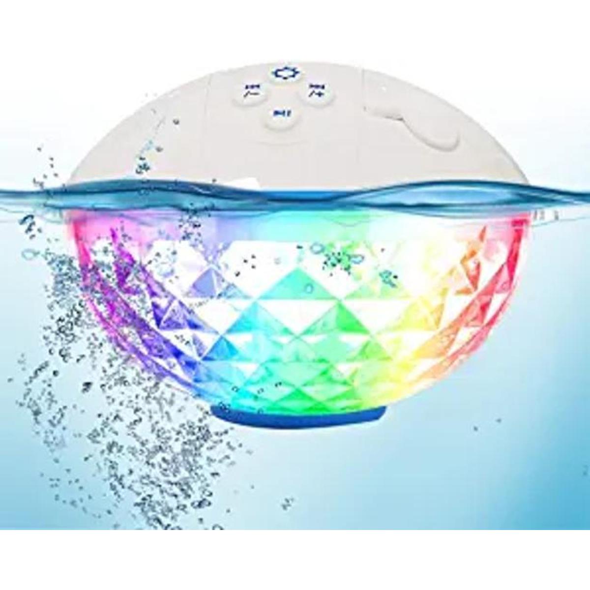 Altavoces Bluetooth con luces coloridas portátil con