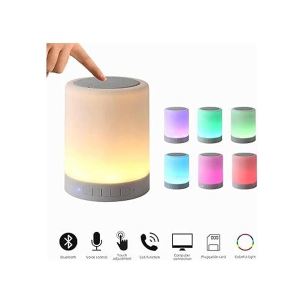 Altavoz Bluetooth con luz nocturna altavoces Bluetooth_4