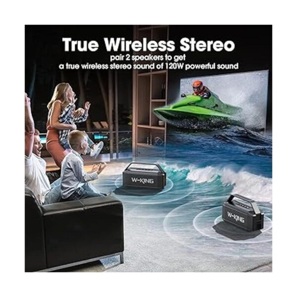 Altavoz Bluetooth de 60 W máximo de 80 W WKING_4