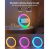 Altavoz Bluetooth con luces altavoz de carga inalámbrico_4