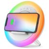 Altavoz Bluetooth con luces altavoz de carga inalámbrico_1
