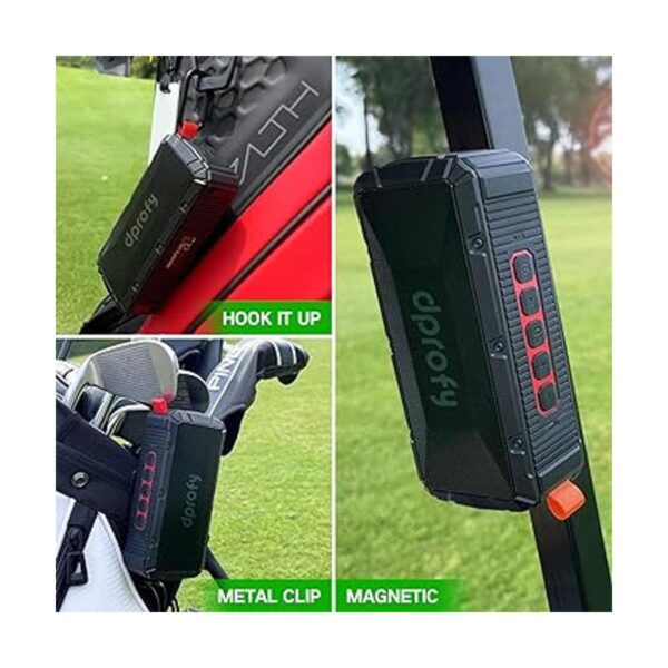 Altavoz de golf magnético portátil con Bluetooth_2