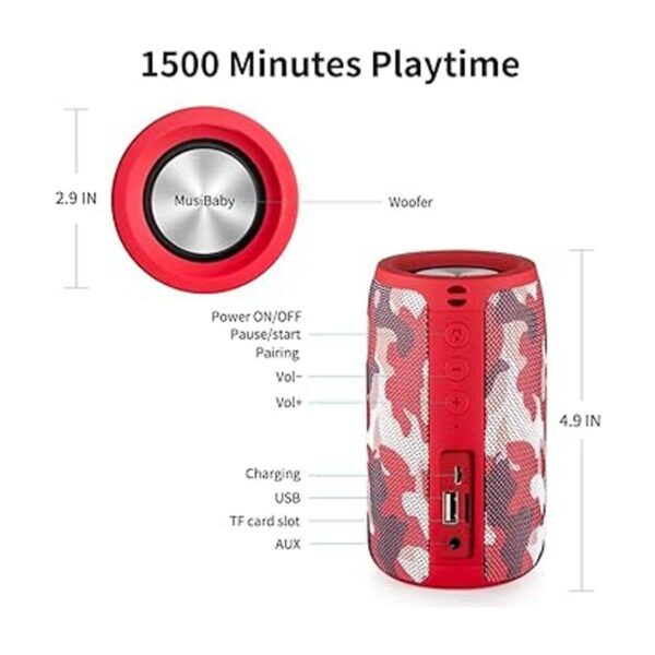 Altavoz Bluetooth altavoces Bluetooth MusiBaby al aire_2