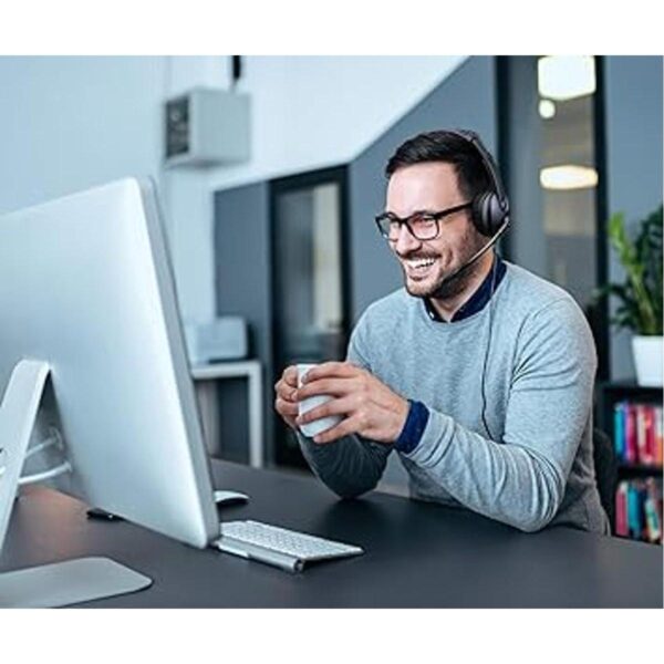 Aluratek Auriculares estéreo USB con micrófono con_2