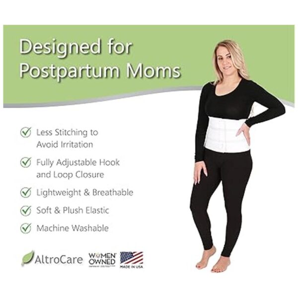 AltroCare faja abdominal posparto de 3 paneles de 9_4
