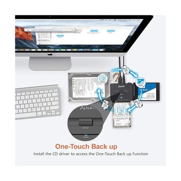 Alxum Convertidor USB 3.0 a IDE lector de discos duros_5