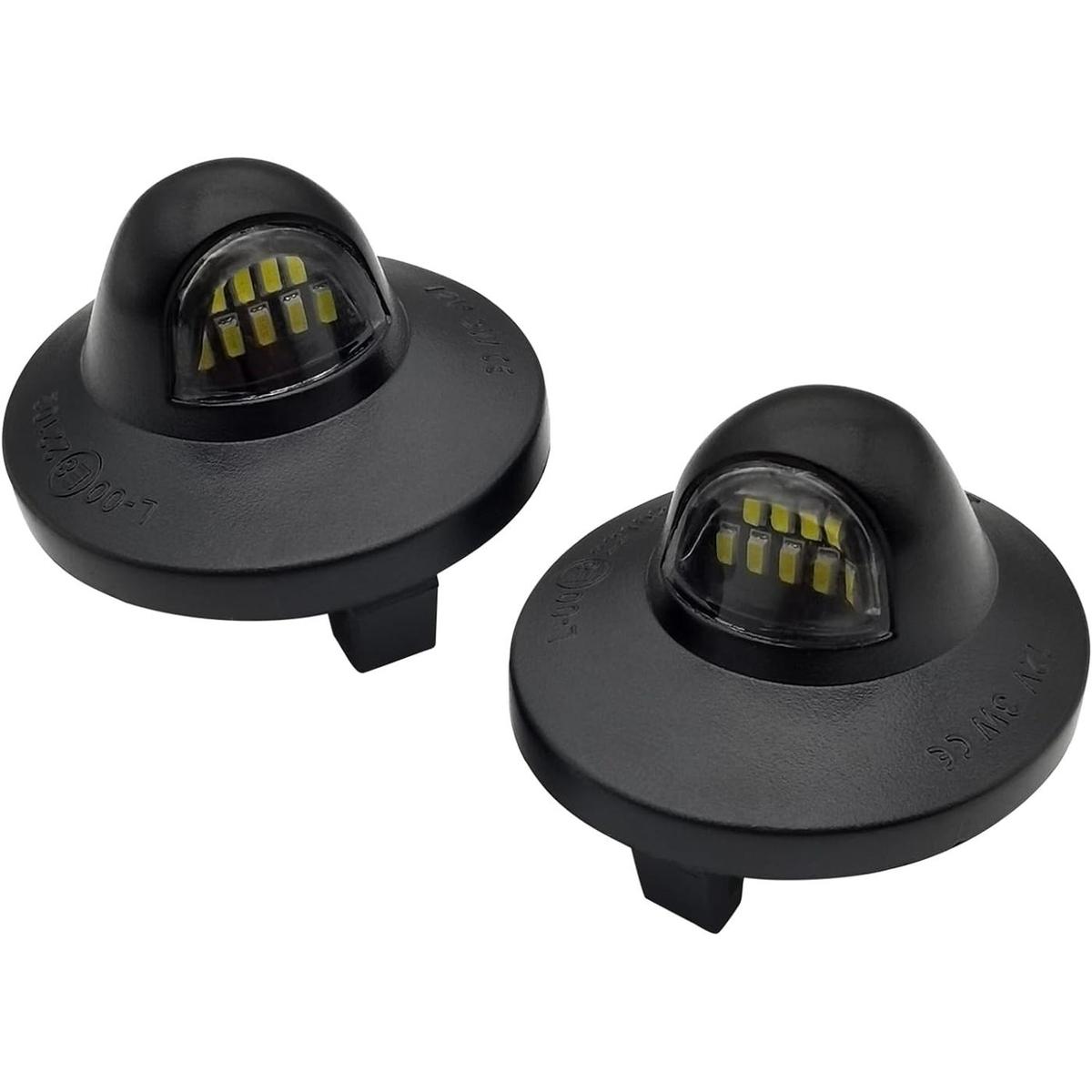AlyoNed Lámpara de matrícula LED completa compatible con